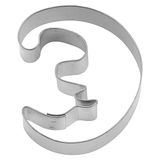 Städter Uitsteekvorm, blik, zilver, 5 cm