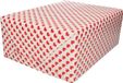 Bellatio Decorations Shoppartners Bv Valentijn inpakpapier / cadeaupapier - Rode hartjes print - 200 x 70 cm - op rol - Love thema