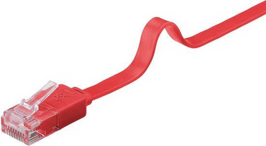 Goobay CAT6 Netwerkkabel - RJ45 - Rood - 1 m