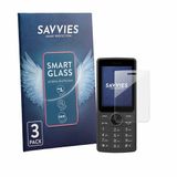 Savvies 3 Stuks Screenprotector - Geschikt voor SPC Wild Cool - Transparant