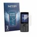 Savvies 3 Stuks Screenprotector - Geschikt voor SPC Wild Cool - Transparant