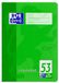 Oxford 400115095 TOUCH A5 vokabelschrift 10 stuks lineatuur 53 met 2 kolommen 32 vellen 90 g/m² optisch papier geniet in groen