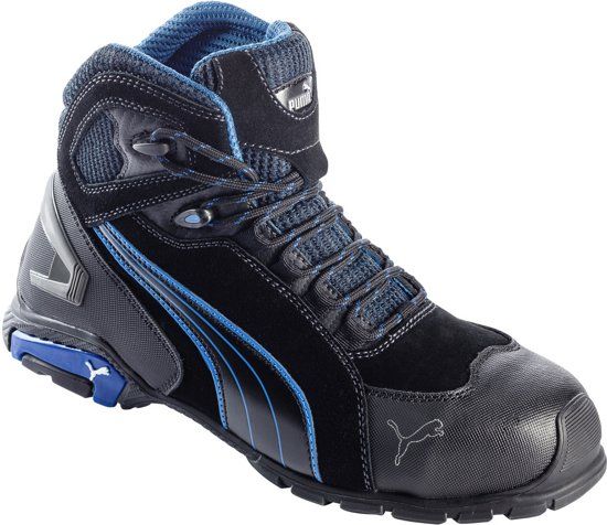PUMA Rio hoog S3 - Zwart - Maat 39