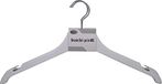 King Home G1780043/B kleerhanger, wit, 46 x 1,2 x 15 cm