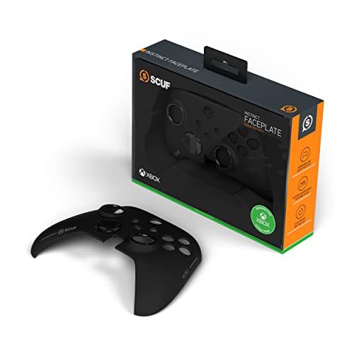 Scuf Instinct verwisselbare frontplaat, controller kleurontwerpen voor Xbox Series X|S en Xbox One - zwart
