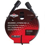 Briggs & Stratton Vervanging/verlengslang, zwart 9 m zwart