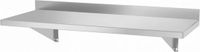 HENDI Wandplank met opstaande rand – roestvast staal – 800x300x250mm