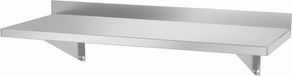 HENDI Wandplank met opstaande rand – roestvast staal – 800x300x250mm