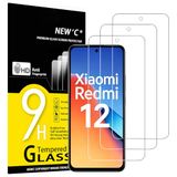 NEW'C 3 Stuks Screen Protector voor Xiaomi Redmi 12