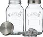 Kilner Fermentatie Set - 2 x 1L Voorraadpotten - Transparant
