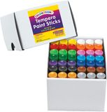 Colorations tempera verfsticks schilderen 14 kleuren 42 stuks kinderverf.