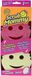 Scrub Daddy Scrub Mommy Pink, dubbelzijdige schrobbende spons, alternatief voor niet-krasschuurmachines, reinigingssponzen voor afwassen, afwasschrobber, flextexture stevig en zacht, Twin Pack