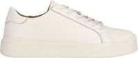 Virtus Schuhe Britan Unisex Lage Sneakers Leer Wit Maat 45