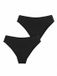 Bjorn Borg lot de 2 culottes taille haute pour femme - Core Brief - Noir / L