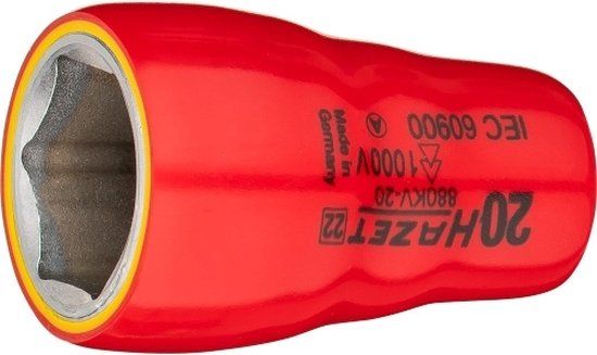 Hazet - Dop zeskant VDE 3/8 " 20 mm