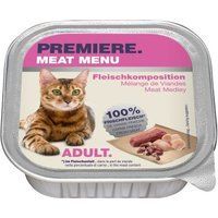 PREMIERE Meat Menu Adult Vleessamenstelling 64x100 g