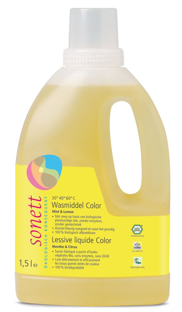 Sonett Wasmiddel Vloeibaar Color - 4007547504073