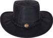 Urban 5884 Cowboy Hoed Zwart Leer XL