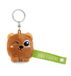 NICI Sleutelhanger beer "Viel Glück", 5 cm, bruin