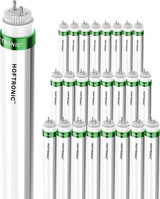 HOFTRONIC 25x LED TL Buis 120cm - T8 G13 Fitting - 18 Watt 2880 lumen (160lm/W) - 3000K warm wit