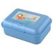 HABA Broodtrommel Pinguïn (blauw) met scheidingsvak