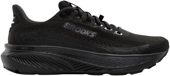 Brooks Dames Ghost 17 GTX Sneaker, zwart zwart ebbenhout, 5 UK, zwart zwart ebony, 38 EU