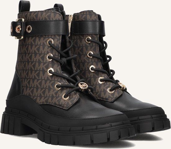Michael Kors Blake Colby Veterboots Meisjes Zwart Maat 34