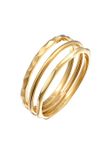 Elli Ring Dames Basis Stapel Set van 3 - 925 Sterling Zilver