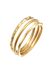 Elli Ring Dames Basis Stapel Set van 3 - 925 Sterling Zilver