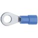Klauke 6305 Cosse à œillet Section transversale (max.): 2.50 mm² Diamètre de la tige: 5.3 mm Partiellement isolé Bleu 1 pièce(s)