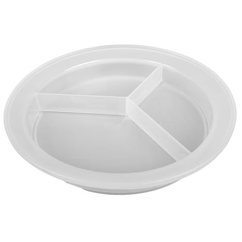 GIMA - Driedelige plaat om voedsel gescheiden te houden - 28392