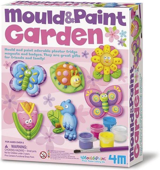 4M Crea Gips Gieten en Verven - Tuin
