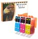 D&C 6X cartouches d'imprimante, compatibles avec Canon PGI-520 CLI-521