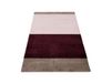 tica copenhagen Stripes by tica tapis de couloir horizontal Bordeaux-rose-sand, 67x120 cm