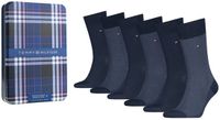 Tommy Hilfiger Herensokken Giftbox 6-Pack Navy