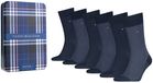 Tommy Hilfiger Herensokken Giftbox 6-Pack Navy