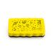 Trodat Whiteboard Spons Geel - Wisser voor magneetborden, handformaat 10,5 x 5,5 x 1,8 cm