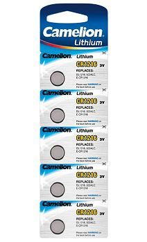 Camelion CR1216-BP5 - Huishoudelijke batterijen - Lithium - 5 stuks