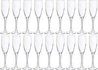 Cosy&Trendy Champagneglazen - 18 stuks - Glas - 190 ml