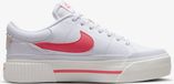 Nike Court Legacy Lift Sneakers Femme Blanc/Rose Taille 39
