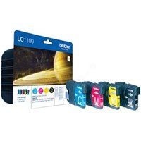 Brother LC1100 Value Pack - 4 - zwart, geel, cyaan, magenta - origineel - inktcartridge
