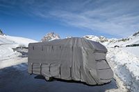 Brunner 6M Camperhoes voor Campers van 800-850 cm - Waterafstotend & Ademend - 4-Lagen - UV-Bescherming - Grijs
