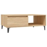 VidaXL Salontafel Sonoma-eik 90x60x35 cm