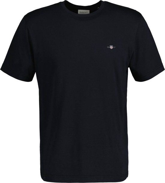 Gant T-shirt Shield Logo Zwart Heren Maat 5XL