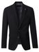 CASAMODA VENTI Herren Anzugsakko FORMAL Revers Polyestermix Anthrazit 29
