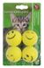Gebr. de Boon K.splg smileybal 4cm geel 4st