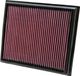 K&N vervangingsfilter passend voor Lexus IS F 5.0 2008-2014 / Lexus RC F 5.0 2015-2016 (33-2453)