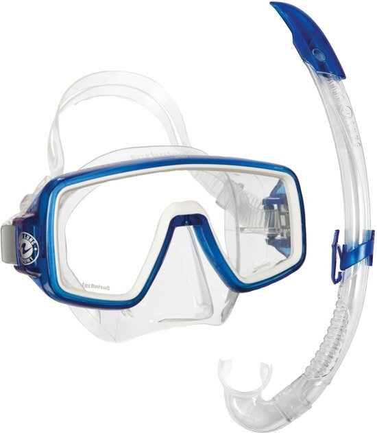 Aqua Lung Sport Planet LX + Ariflex LX - Snorkelset - Volwassenen - Blauw