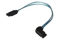 LINK LKMB59 Sata 7-polige kabel met verticale rechte hoekconnector, 20 cm