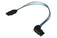 LINK LKMB59 Sata 7-polige kabel met verticale rechte hoekconnector, 20 cm